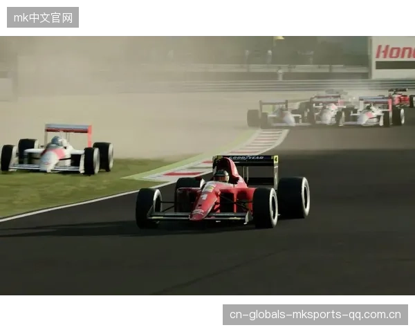 F1弯心减速技术被镜头完美捕捉